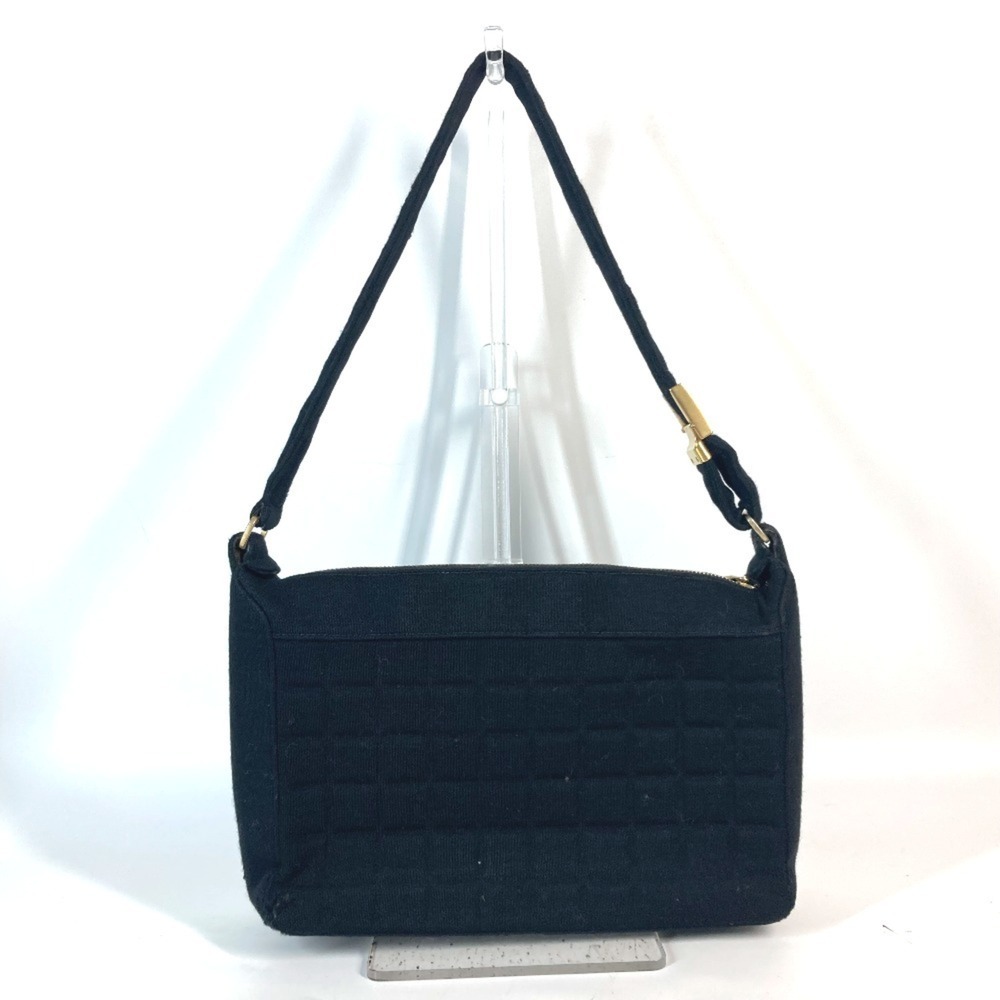 CHANEL Black Logo Shoulder Bag